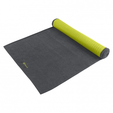 Gaiam Grippy yoga handoek Citron/Storm