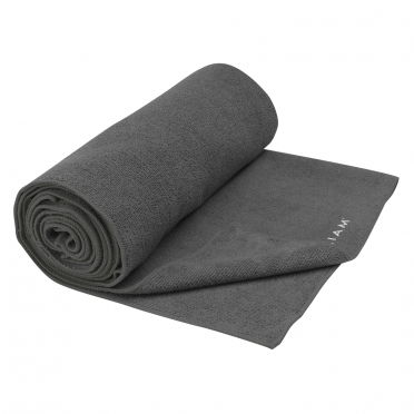 Gaiam Grippy Athletic yoga handoek Grijs