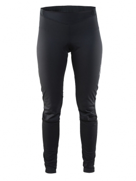 Craft Pulse spinning broek lang zwart dames