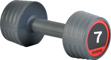 Reebok rubber dumbell 7.0 kg