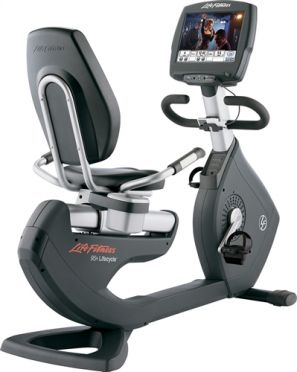 Life Fitness ligfiets 95R Engage gebruikt