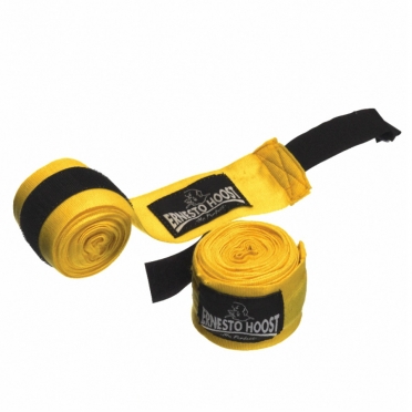 Ernesto Hoost bandage geel