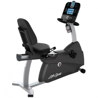Life Fitness ligfiets recumbent Cycle R1 Track+ gebruikt