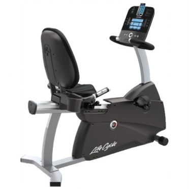 Life Fitness ligfiets recumbent Cycle R3 Track+ gebruikt