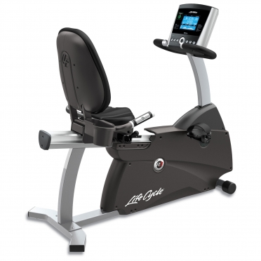 Life Fitness ligfiets recumbent Cycle R3 Go console display