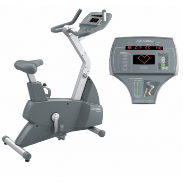 Life Fitness hometrainer Club Series Upright lifecycle 2011 SCLC Gebruikt