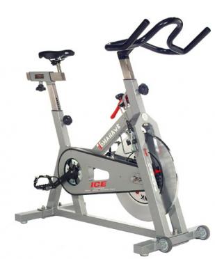 Tomahawk spinningbike XXL ICE zilver DEMO