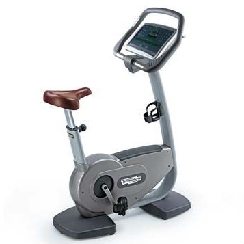 TechnoGym hometrainer Bike Excite 700i.e classic zilver met LCD TV gebruikt
