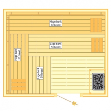 VSB Sauna Prestige (250x210x205)