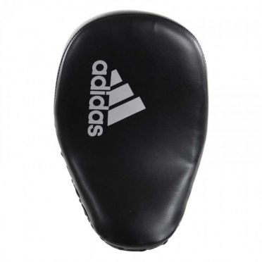 Adidas Focus Curved mitts/handpads zwart/wit/zilver