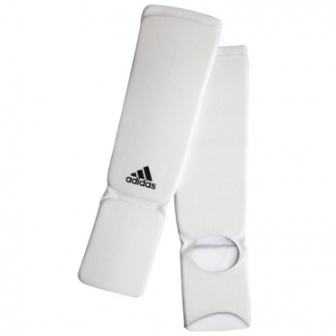 Adidas Scheenbeschermers Elastic Shin-n-Step Wit