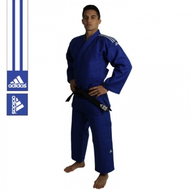 Adidas Judopak Champion II IJF Approved blauw