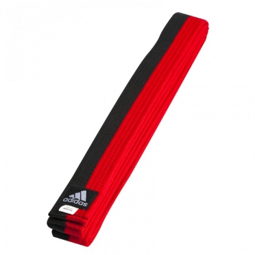 Adidas taekwondo Poomband zwart/rood
