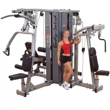 Body Solid Pro Dual Line 4 Stack Gym 