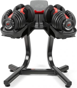 Bowflex 552i S selecttech haltersysteem 23,8 kg + standaard 