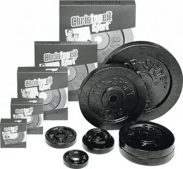 Christopeit halterschijf 15 kg