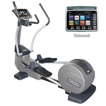 TechnoGym crosstrainer Synchro Excite+ 700 Visioweb zilver gebruikt