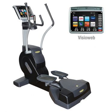 TechnoGym lateral trainer Crossover Excite+ 700 Visioweb zwart gebruikt