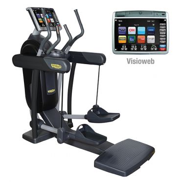 TechnoGym crosstrainer Vario Excite+ 700 Visioweb zwart gebruikt