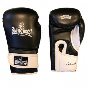 Ernesto Hoost Amateur bokshandschoenen zwart/wit