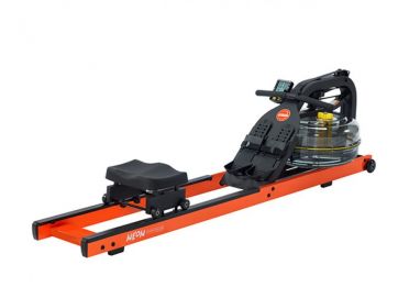First Degree roeitrainer Fluid Rower Neon Hybrid Rower Bright Orange