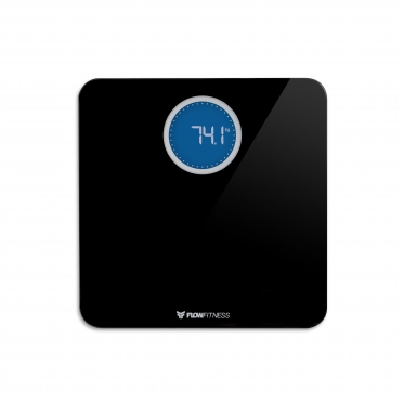 Flow Fitness Bluetooth Smart Scale Black BS20b