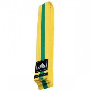 Adidas taekwondo Poomsae band geel/groen