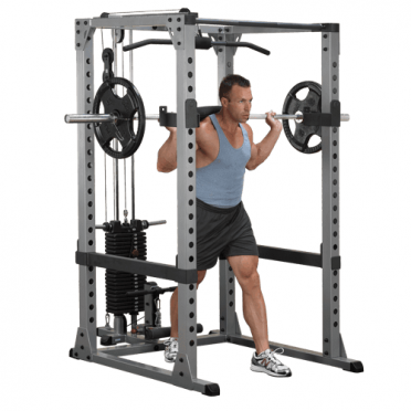 Body-Solid Pro Power rack Full Options