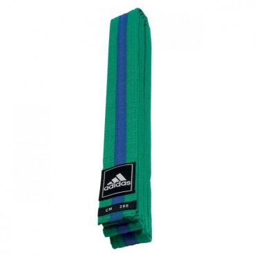 Adidas taekwondo Poomsae band groen/blauw