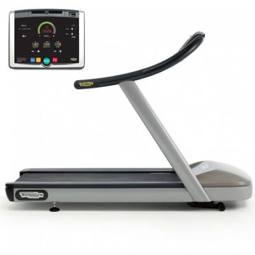 TechnoGym Loopband jog now Excite+ 500i zilver gebruikt