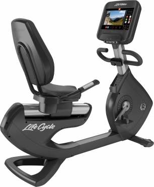 Life Fitness ligfiets Platinum Club Series Discover SE3 Arctic Silver