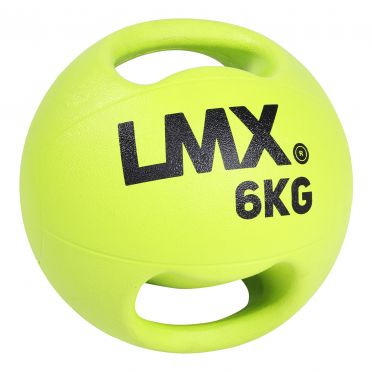 Lifemaxx medicijnbal met dubbel handvat 6 KG LMX 1250.6 