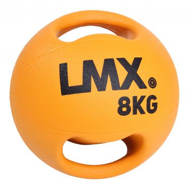 Lifemaxx medicijnbal met dubbel handvat 8 KG LMX 1250.8 