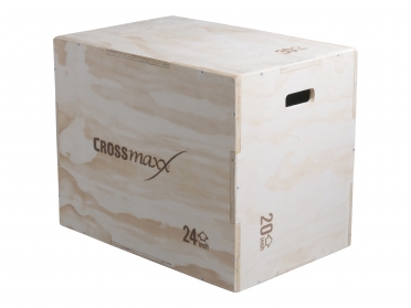 Lifemaxx Crossmaxx wooden plyo box (3-level) LMX1296 