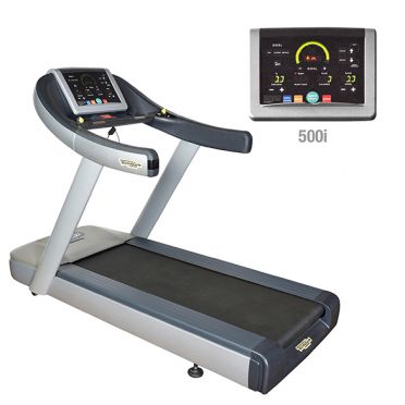 TechnoGym loopband Run Now Excite+ 500i zilver gebruikt