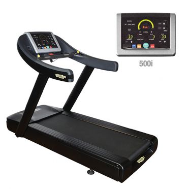TechnoGym loopband Run Now Excite+ 500i zwart gebruikt