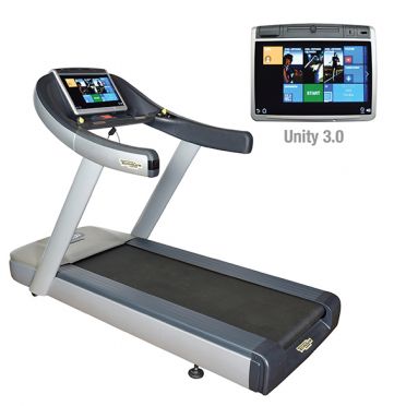 TechnoGym Loopband Excite+ Run Now 700 Unity 3.0 zilver gebruikt