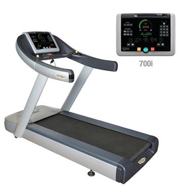 TechnoGym loopband Run Now Excite+ 700i zilver gebruikt
