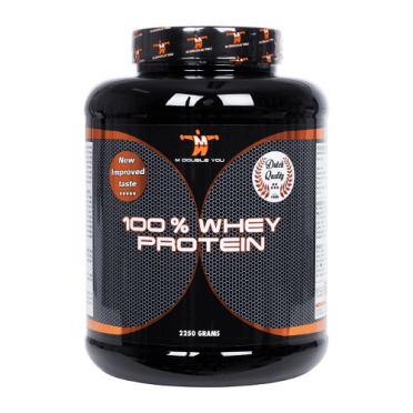 M Double You 100% whey protein 2250 gram vanille 