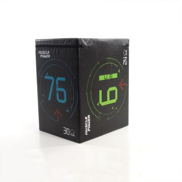 Muscle Power Soft Plyo Box Black
