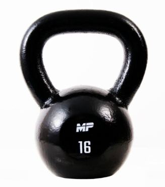 Muscle Power Gietijzeren Kettlebell 16 KG MP1303 