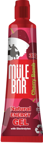 MuleBar Gel Cherry Bomb - 37g 24 stuks