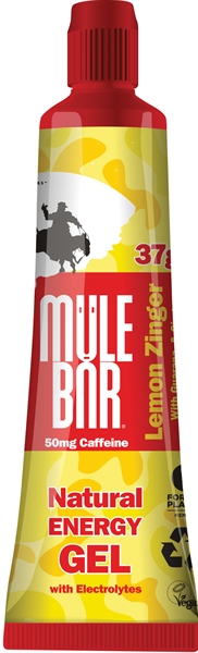 MuleBar Gel Lemon Zinger - 37g 24 stuks