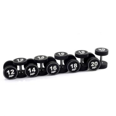 Muscle Power dumbbellset urethaan 12 - 20 kg 