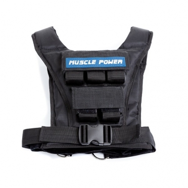 Muscle Power Gewichtsvest 10 kg dames en heren MP1216 