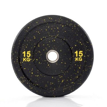 Muscle Power 50mm Hi Temp bumper plate 15 kg 