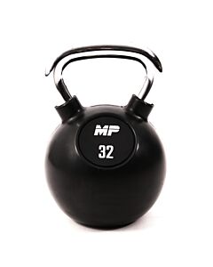 Muscle Power Kettlebell Rubber - Chrome 32 KG MP1304 