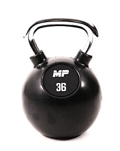 Muscle Power Kettlebell Rubber - Chrome 36 KG MP1304 