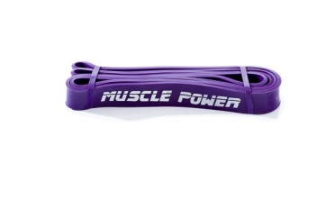 Muscle Power Medium Power Band MP1401-Paars 
