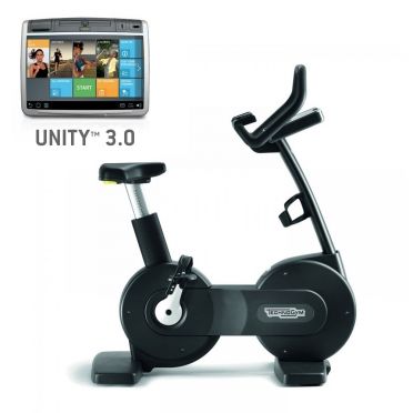 TechnoGym hometrainer Excite+ New Bike 700 Unity 3.0 zwart gebruikt